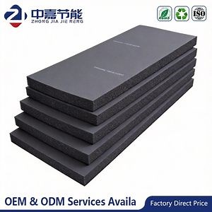 [Hot Item] Factory Price B1 Moisture Resistance Elastomeric NBR PVC Rubber Foam Block for Air Duct Heat/ Cold Insulation