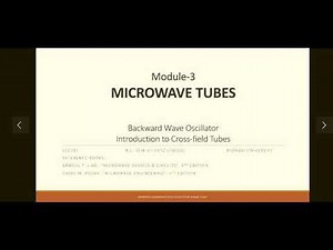 Lec31_Backward Wave Oscillator