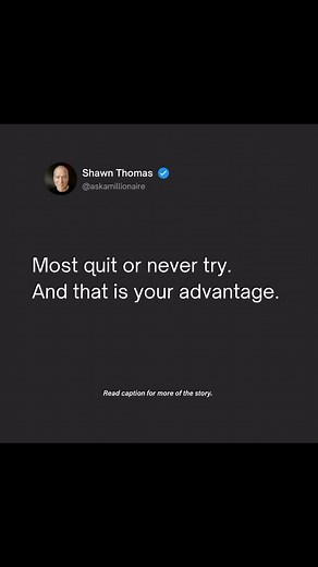 As you scroll social media, remember this. All of these motivational accounts and successful entrepreneurs you draw inspiration from our part of the very, very few people that actually make it. If you want to be one of us, you’ve got to start hanging around us. Many of us have professional organizations and mastermind groups for you to join. Mine is specifically for people who want to be an entrepreneur and have a business that is doing under $1 million annual sales. No one can help you more if 