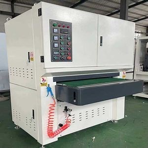 [Hot Item] Automatic Wide Abrasive Belt Sander Stainless Steel Sheet Metal Deburring Sanding Machine