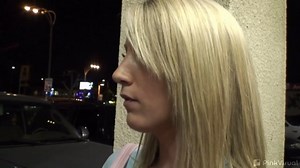 blonde gets her first dp