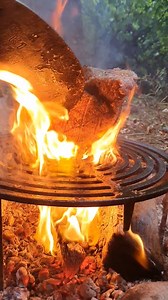 9.1K views · 52 reactions | Don't-call-the-fire-department-#fire-#steak-#meat-#asmr-#fyp #cooking #sandwich #mukbang #buffet #recipes | Boom Chef | Facebook