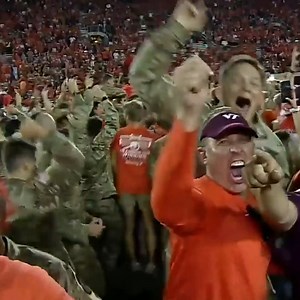 THEY'RE STORMING THE FIELD IN BLACKSBURG 🚨 Virginia Tech | ACC Network