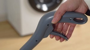 True & Tidy® Clean Everywhere Spray Mop Kit with 3 Interchangeable Heads & Refillable Tank - Flat, Round, Squeegee (Pink)