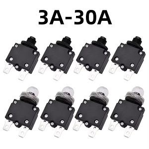 [Hot Item] Mr1 Thermal Circuit Breaker Overload Protector 3A-30A Manual Reset Push Button Switch