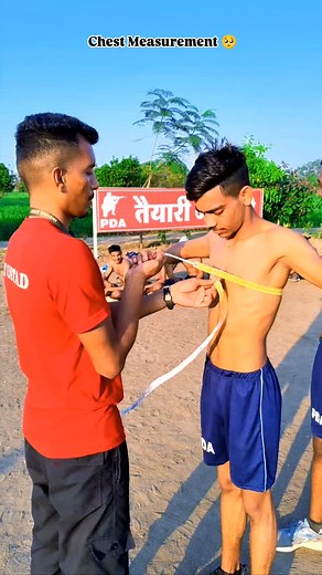 39K views · 465 reactions | Chest Measurement 梁 #armylover #armystrong #sainikvijayyadav #pda #trendingreels #reels | सैनिक विजय यादव | Facebook