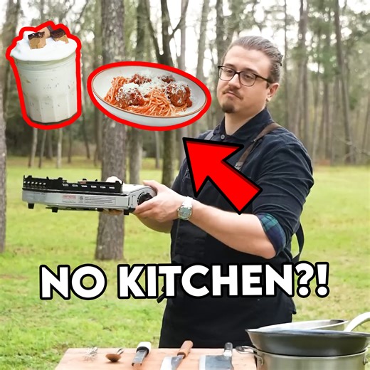 49K views · 1.1K reactions | No Kitchen No Worries! | Joshua Weissman | Facebook
