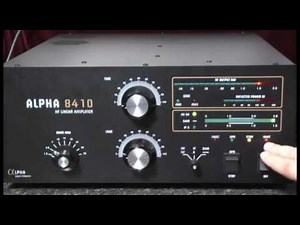 Alpah 8410 Front Panel