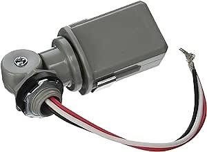 Larson Electronics DNS-120-10A 120V Day/Night Sensor for 120V AC LED Lights Up to 1000 W