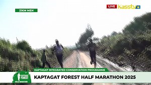 21km Men! #KaptagatForestHalfMarathon #Kaptagat | KASS FM