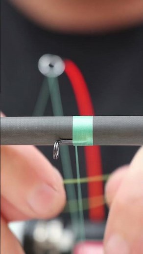 Recoil guides 🔥 #rodbuilding #rodbuilder #fishing