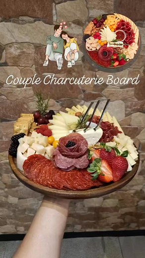 Couple Charcuterie board Variety of cheese and cold cuts Cheese lover #followersreelsfypシ゚viralシfypシ゚viralシ #follower #nonefollowers #active #highlightseveryonefollowers2025 #highlights #cheese #cheeseplatter #StarSender #StarsEverywhere #ofw #Markable Vlog | Bryan Abelon