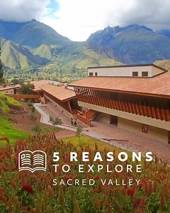 Step into a deep immersion in the Sacred Valley of the Incas: where you can connect with yourself, history, and nature all at once. Explorations will take you through a transformative journey, the tranquility of our lodge will help you recharge, and the gastronomic experience designed by Virgilio Martinez will connect you to the land through its flavors and local ingredients. Need more reasons to explore with us? Discover them here: bit.ly/3r3InFC | Explora Travel