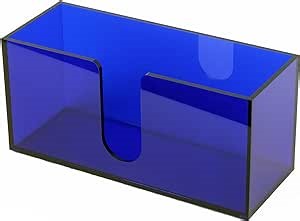 Acrylic Organizers and Storage Bins Countertop - Folded Paper Towel Dispenser - Coffee Pod, Beauty Sponge, Dryer Ball