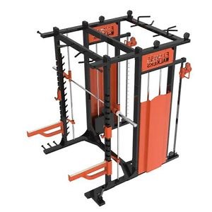 [Hot Item] Multi-Function Gym Equipment Dual Pulley System/Smith Machine/Squat Rack