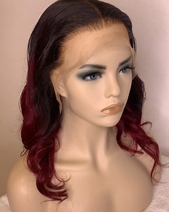 Ready for pick up Ms. T #machinemadewigs #sewingmachinewigs #frontalwigs #wigsjamaica #weavedarling #wigtraining | Weave Darling Virgin Hair & Wigs | Facebook