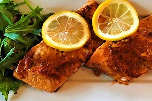 MexIcan Spiced Salmon on an Indoor Grill - Farm to Jar
