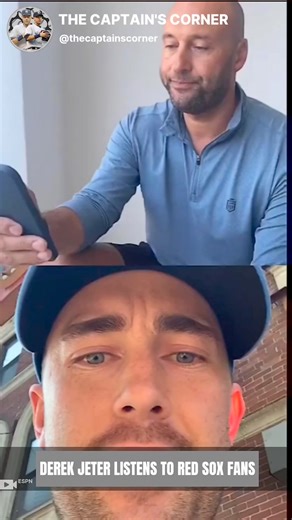 Derek Jeter listens to Red Sox Fans!! #derekjeter #mlb #baseball #yankees | The Captain's Corner