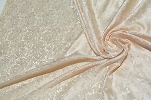 Silk Brocade Crepe Fabric | 100% Silk Floral Pattern, 57” Width | Luxury Bridal & Dressmaking Fabric | by the 1/2 Yard - Etsy