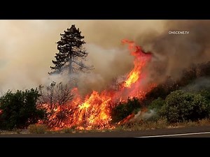 El Dorado Fire Burns Through Its Fifth Day