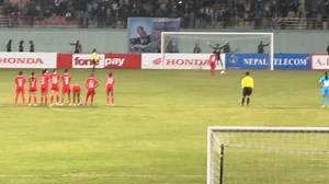 The moment Nepal made it to the Finals of Women SAFF Championship. #NEPIND | EPL Ramailo Nepal