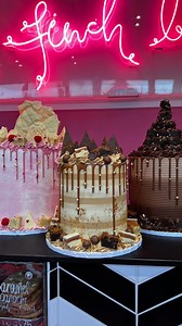 8.9K views · 53 reactions | These wedding cakes!!! So much more fun than the semi naked white cakes we make regularly. What do you think of them  you can’t say these would not be the most elite wedding snacks you’ve ever had  | Finch Bakery | Facebook