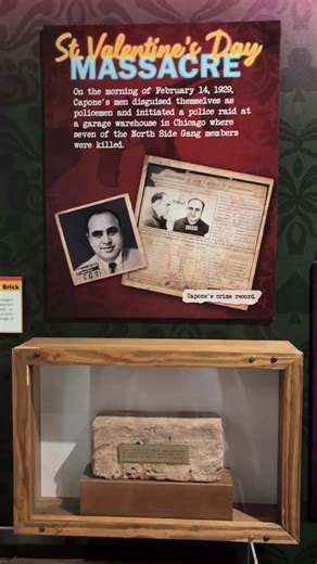 213 reactions · 5 comments | This is a brick from the St. Valentines Day massacre. Located at Ripley’s Believe it or Not in Orlando, Florida. #alcapone #history | Freyzel Productions | Facebook