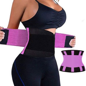 [Hot Item] Wholesale Breathable Waist Trimmer Belly Strap, 9 Color Belly Fat Shaper Belt Thermal Slim Waist Trainer with Lower Back Support Brace for Lower Back Spine Pain