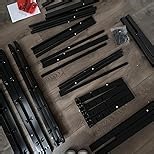 Bonnlo 12 Inch Metal Platform Twin Bed Frame, Mattress Foundation Replacement,Heavy Duty Steel Slat Support,No Box Spring Needed,Black