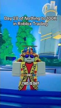 Day 28 of Nothing to 100K in Roblox Trading #robloxtrading #robloxlimiteds #roblox #chotaalivlogs