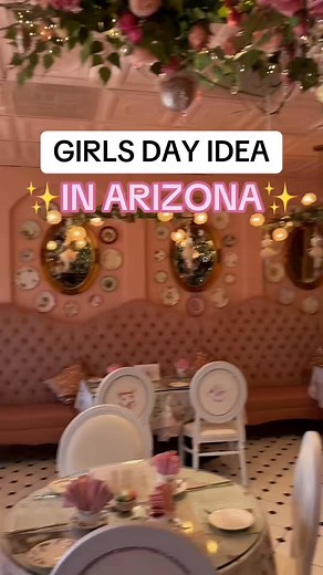 150K views · 1.6K reactions | ALL PINK TEA ROOM IN AZ?! 𥳐 Only 30...