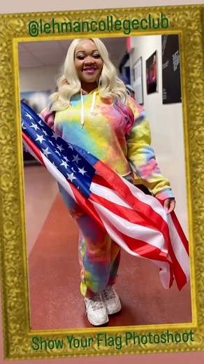 The Lehman College Modeling Club hosted their “Where We’re From: Show Your Flag Photoshoot” to celebrate Hispanic Heritage Month. | Lehman College