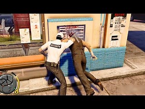 Sleeping Dogs - Security Cop Brutal Combat & Environmental Takedowns PC