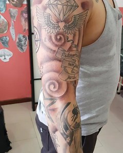 #altorisco #balmtattoo #eikon #cheyenne #kurosumi #eternalink #panteraink #radiant #dinamic #balckwithetattoo #pmanpedro #linertattoo #backgroundtattoo | Alto Risco