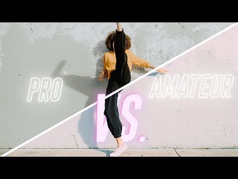 Pro vs. Amateur Photo Editing