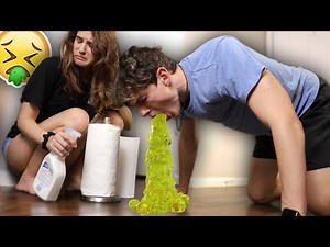 Throw Up PRANK On My GIRL!