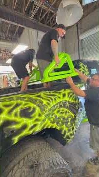 Horny Mike Repaints His Truck (Final Results)