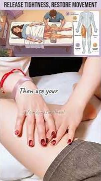 Thigh Massage Relieve Deep Muscle Tightness