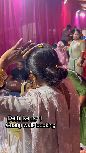 24K views · 415 reactions | all function booking 9953515553 #viral #dancereels #ladiessangeet #radheradhe #changwala #matakichowki #sangeetnight #harharmahadev | Nitin Chang Wala | Facebook