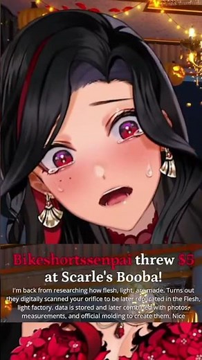 How Are Onaholes Made?!...😨#shorts #vtuber #vtuberclips #scarleyonaguni