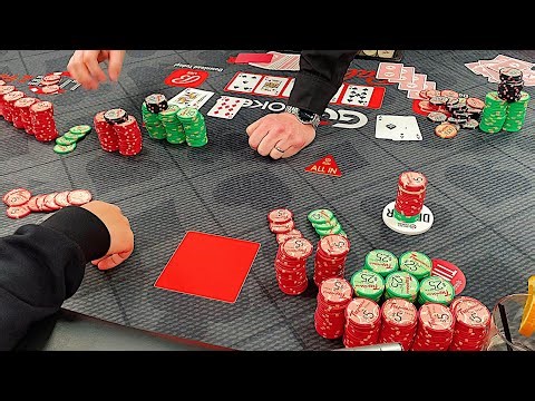 $11,000 Pot with Pocket Aces! Absolute Nuts Poker Session.