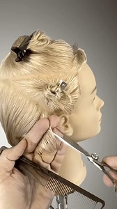 ⚠️ CLASSIC PIXIE CUT with short bangs  A classic pixie cut is...