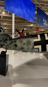 Bf109E-4/B ‘Black 12’ at RAFM Hendon - the white flash on the spinner is the equivalent of yellow-tipped propeller blades on Allied types. #ww2 #WWII #bf109 #luftwaffe #warbirds | Daniel J Wheatcroft