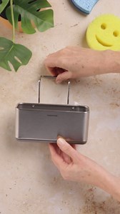 simplehuman Slim Sink Caddy Sponge Holder, Brushed Stainless Steel, Silver (Pack of 6)