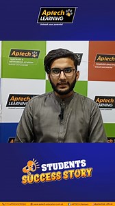 Success story 👍 #aptech #aptechmsg #msg #video #instagram #tiktot #accpai #ai #diploma #admission #placement #job #studentsuccess | Aptech Metro Star Gate