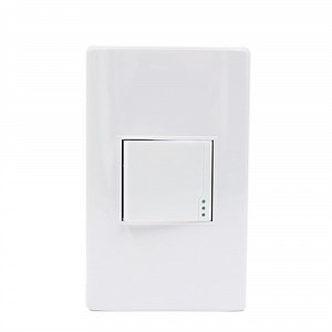 [Hot Item] Silver Contact PC Panel 118*72mm Us Standard 1 Gang 1 Way 2 Way Rocker Wall Switch