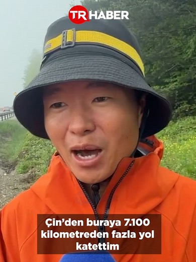 Dünya turu için ülkesinden yürüyerek yola çıkan Çinli gezgin Xiong Xianjun, Türkiye'nin doğal güzelliklerine ve Türk misafirperverliğine hayran kaldı: