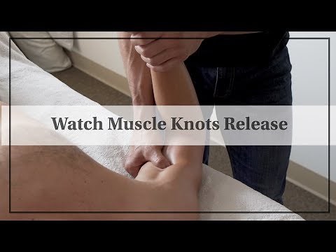 Watch Muscle Knots Being Released | Deep Tissue Massage