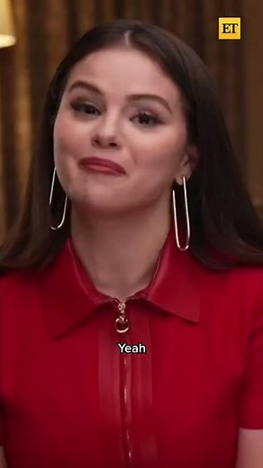 Selena Gomez & Cara Delevingne on their STEAMY kissing scene in 'Only Murders' #shorts