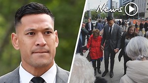 Israel Folau settles legal dispute with Rugby Australia